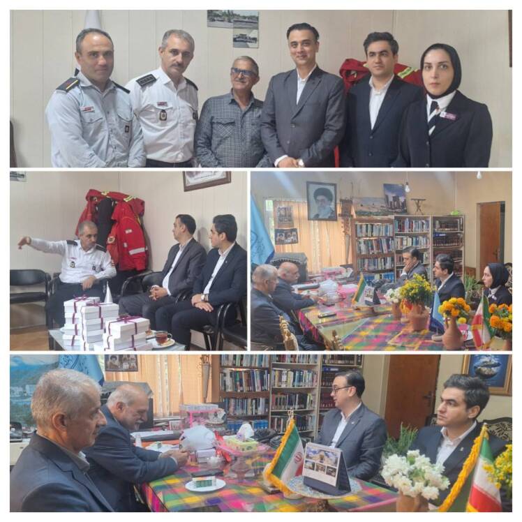 تقدیر مدیرکل هتل پارسیان رامسر از خدمتگزاران عرصه دفاع، ایمنی و گردشگری شهرستان رامسر