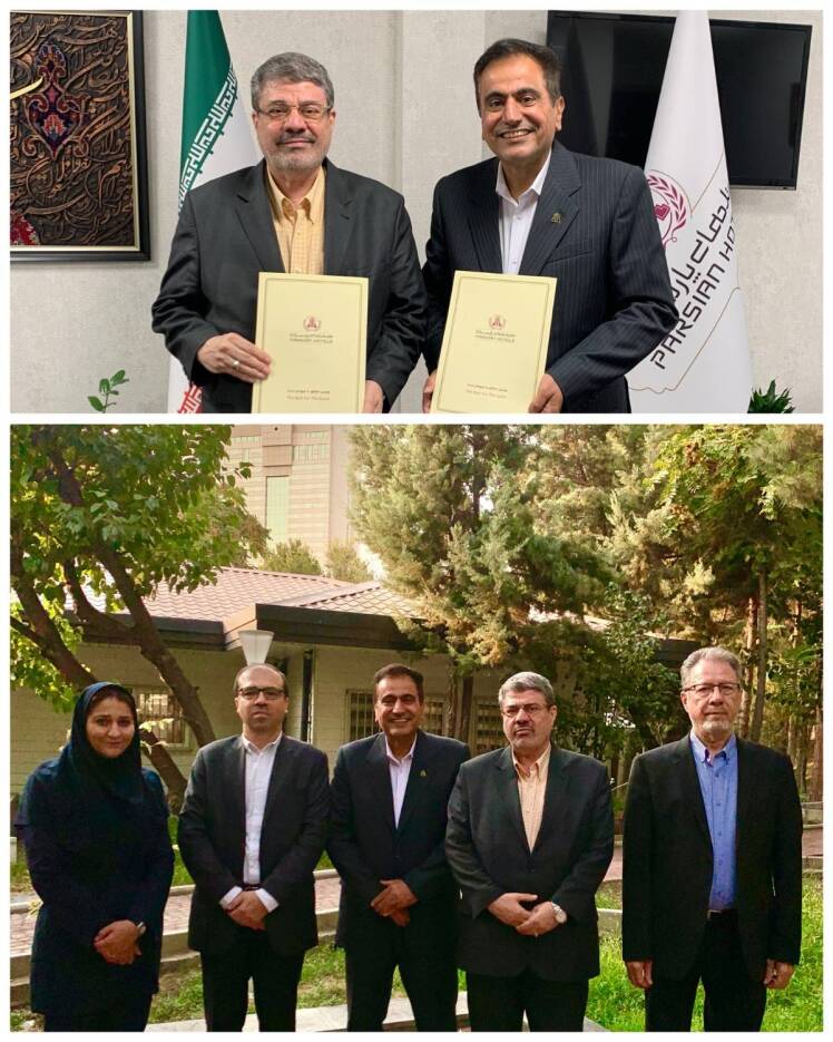 تفاهمنامه گروه هتلهای پارسیان و جامعه تورگردانان ایران