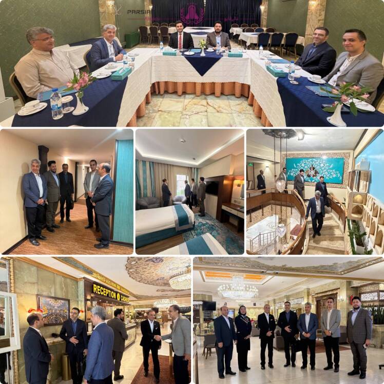 هیئتمدیره انجمن دفاتر در هتل پارسیان عالیقاپو